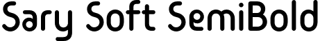 Sary Soft SemiBold font - sary-soft.soft-semibold.otf