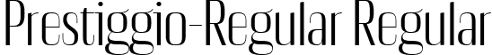 Prestiggio-Regular Regular font - prestiggio-regular-webfont.ttf