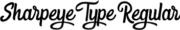 Sharpeye Type Regular font - sharpeye.otf