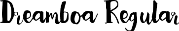 Dreamboa Regular font - Dreamboa-Regular.ttf