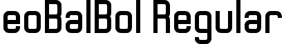 eoBalBol Regular font - Theo Ballmer Normal ExtraBold.ttf