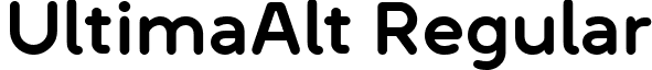 UltimaAlt Regular font - Ultima Alt Bold.ttf