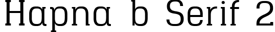 Hapna b Serif 2 font - Hapna Slab Serif Medium.ttf