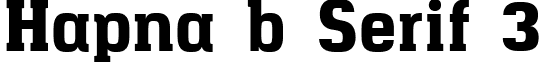 Hapna b Serif 3 font - Hapna Slab Serif ExtraBold.ttf