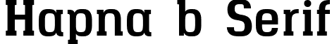 Hapna b Serif font - Hapna Slab Serif Bold.ttf