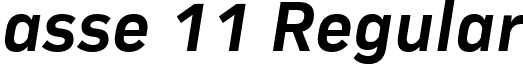 asse 11 Regular font - Compasse Bold Italic.ttf