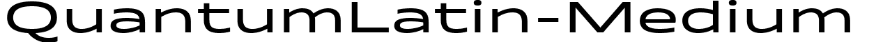 QuantumLatin-Medium & font - QuantumLatin-Medium.ttf