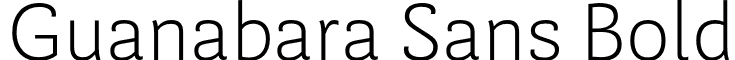 Guanabara Sans Bold font - Guanabara Sans ExtraLight.otf