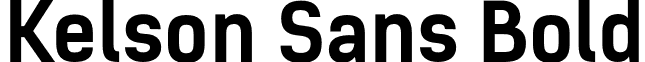 Kelson Sans Bold font - Kelson Sans Bold.otf