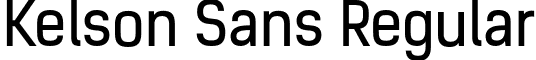 Kelson Sans Regular font - Kelson Sans Regular.otf