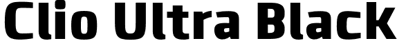 Clio Ultra Black font - LeType - ClioUltraBlack-UltraBlack.otf