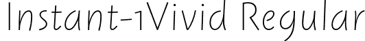Instant-1Vivid Regular font - Instant 1 Vivid.otf