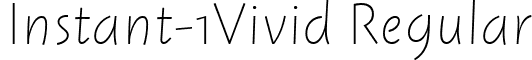 Instant-1Vivid Regular font - Instant 1 Vivid.ttf
