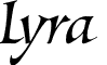 Lyra & font - Lyra.otf