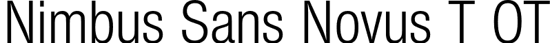 Nimbus Sans Novus T OT font - NimbusSansNovusTOT-RegCon.otf