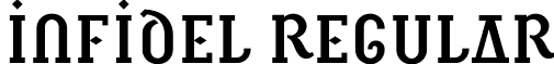 Infidel Regular font - Infidel-C.ttf