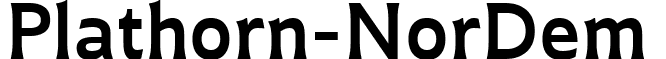 Plathorn-NorDem & font - Plathorn Demi (2).ttf