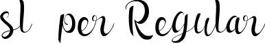 sleeper Regular font - sleeper d.ttf