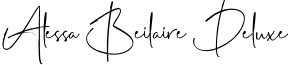 Alessa Beilaire Deluxe font - alessa-beilaire-deluxe.ttf