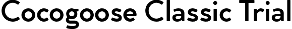 Cocogoose Classic Trial font - cocogoose-classic-medium-trial.ttf