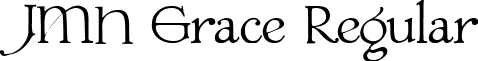 JMH Grace Regular font - jmh-grace.regular.ttf
