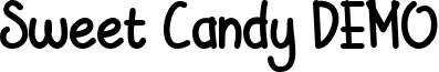 Sweet Candy DEMO font - Sweet Candy - DEMO.ttf