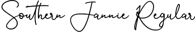 Southern Jannie Regular font - SouthernJannie.ttf