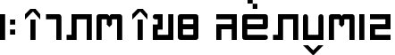 Hinglish Regular font - hinglish.ttf