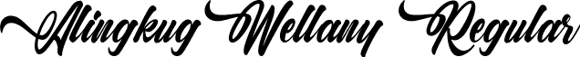 Alingkug Wellany Regular font - AlingkugWellany.ttf