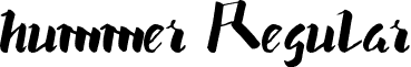 hummer Regular font - hummer.otf