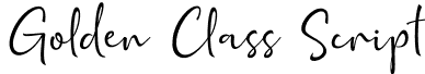 Golden Class Script font - goldenclassscript-7a8a.otf