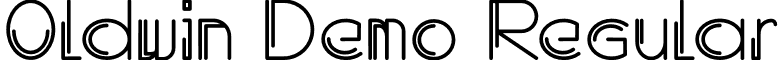Oldwin Demo Regular font - OldwinDemo.otf