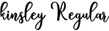 kinsley Regular font - kinsley.otf