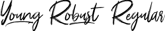 Young Robust Regular font - Young Robust.ttf