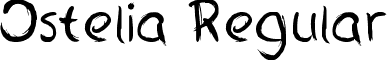 Ostelia Regular font - Ostelia-Regular.ttf