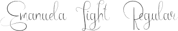 Emanuela Light Regular font - Emanuela-Light.otf