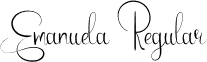 Emanuela Regular font - Emanuela.otf