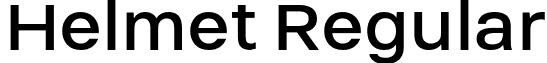 Helmet Regular font - Helmet-Regular.ttf