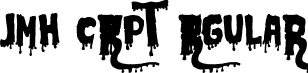 JMH CRYPT Regular font - JMH_CRYPT.ttf