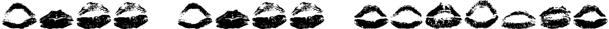Kiss Kiss Regular font - Kiss Kiss - OTF.otf