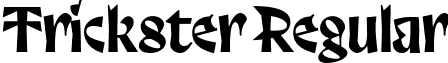 Trickster Regular font - Trickster-Reg.ttf