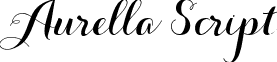 Aurella Script font - Aurella.ttf