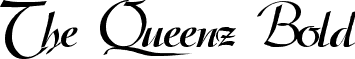 The Queenz Bold font - The_Queenz.ttf