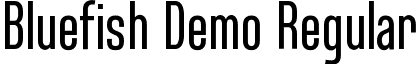 Bluefish Demo Regular font - Bluefish_Regular_Demo.otf