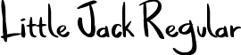 Little Jack Regular font - LittleJack.ttf