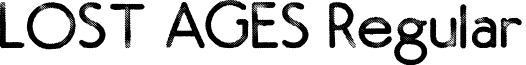 LOST AGES Regular font - LOST_AGES_Personal_Use.ttf