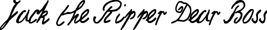 Jack the Ripper Dear Boss font - Jack_The_Ripper_Dear_Boss_Font.otf