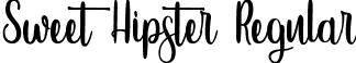 Sweet Hipster Regular font - Sweet Hipster.ttf