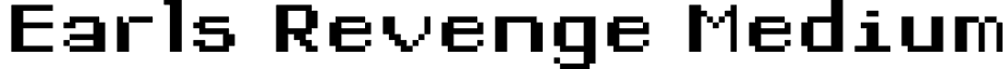 Earls Revenge Medium font - EarlsRevenge.ttf