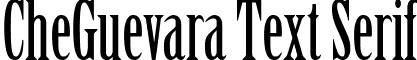 CheGuevara Text Serif font - CheGuevaraText-Serif.ttf
